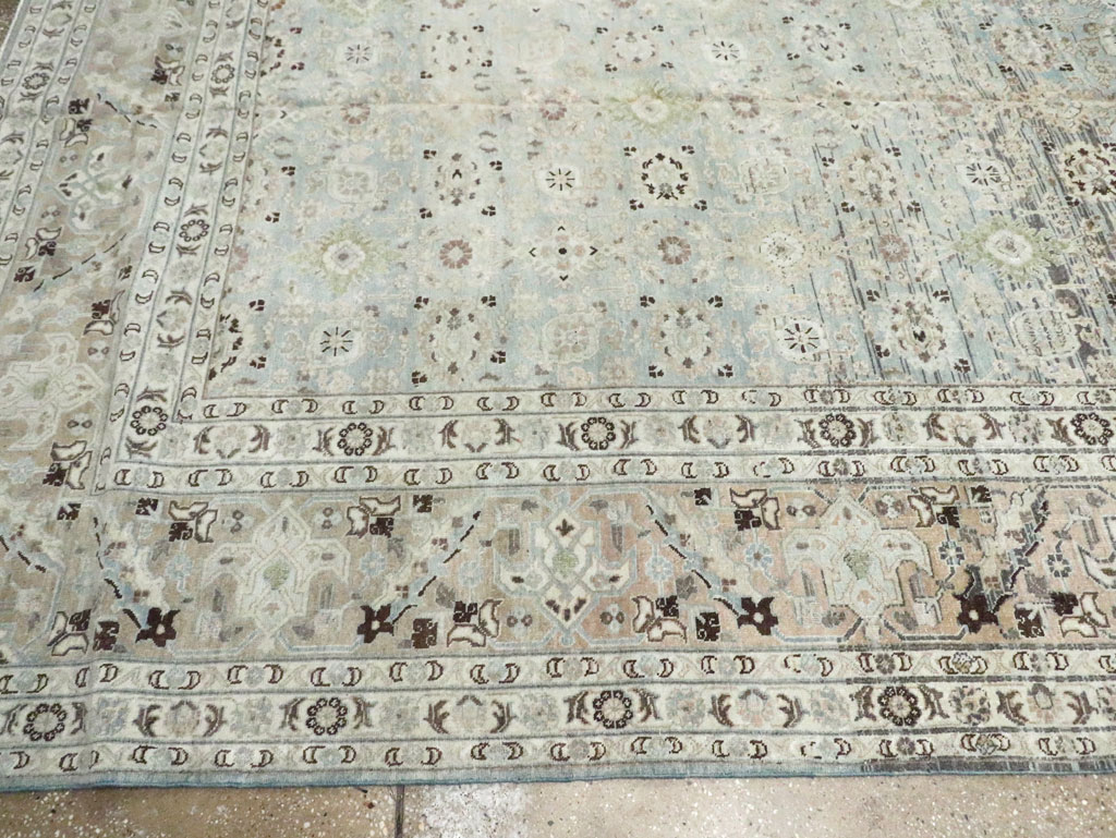 Antique Persian Tabriz Carpet, No.18147 - Gsblank