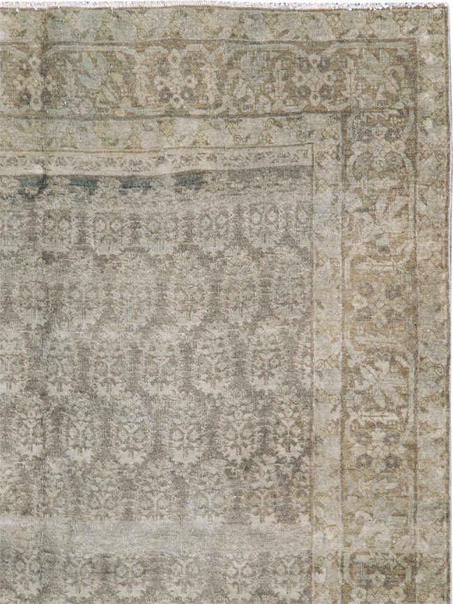 Antique Persian Tabriz Rug, No.18161 - Gsblank