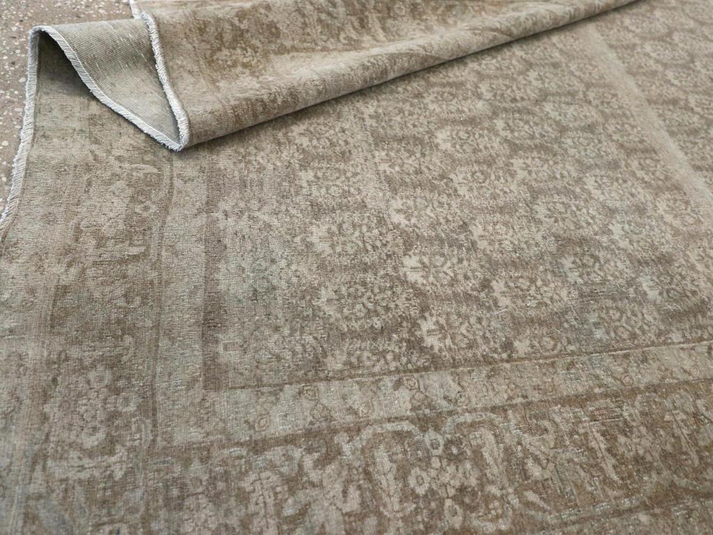 Antique Persian Tabriz Rug, No.18161 - Gsblank