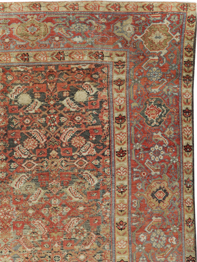 Antique Persian Malayer Long Gallery Carpet, No.18164 - Gsblank