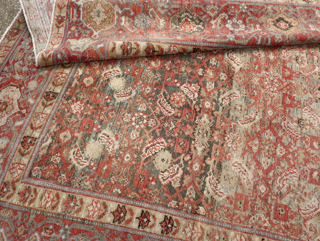 Antique Persian Malayer Long Gallery Carpet, No.18164 - Gsblank