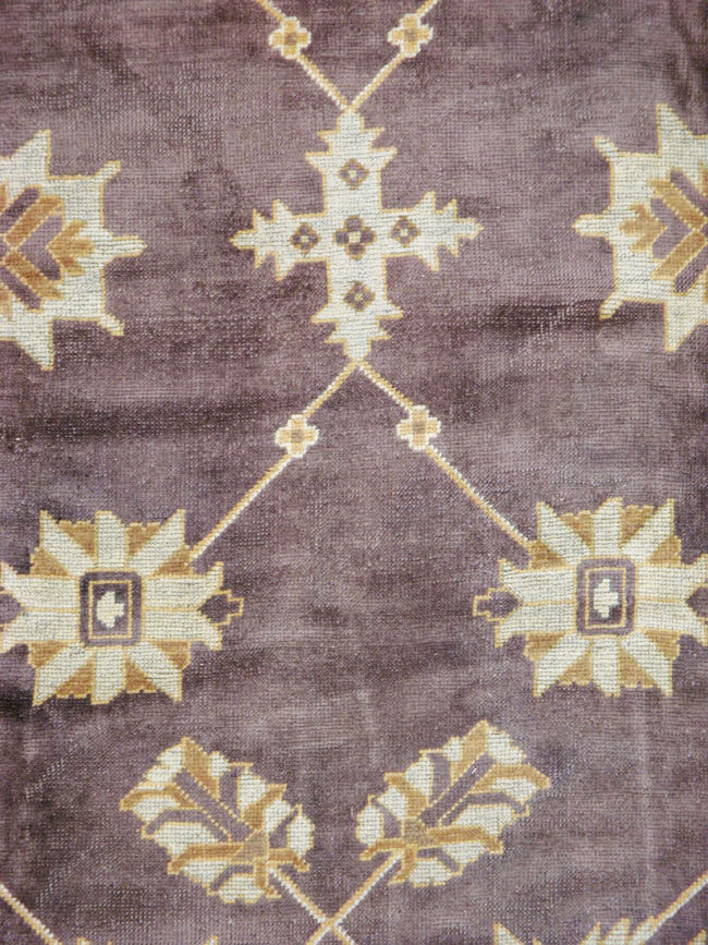 Vintage Turkish Oushak Carpet, No.18165 - Gsblank