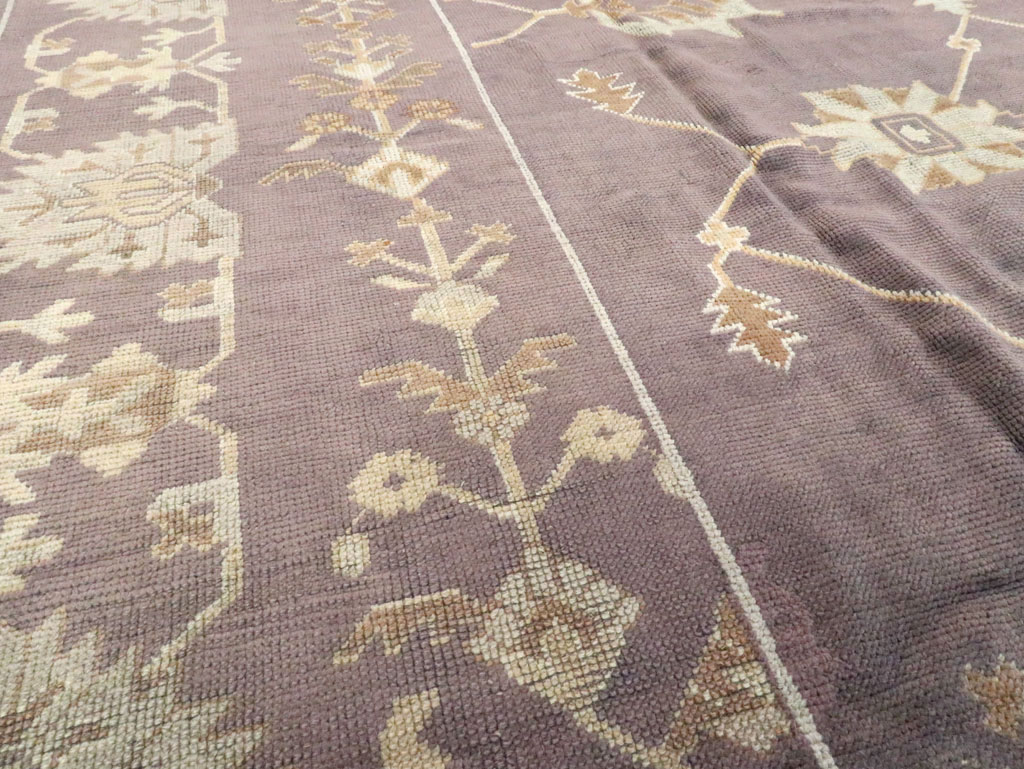 Vintage Turkish Oushak Carpet, No.18165 - Gsblank