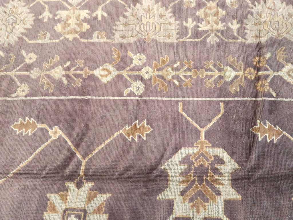 Vintage Turkish Oushak Carpet, No.18165 - Gsblank