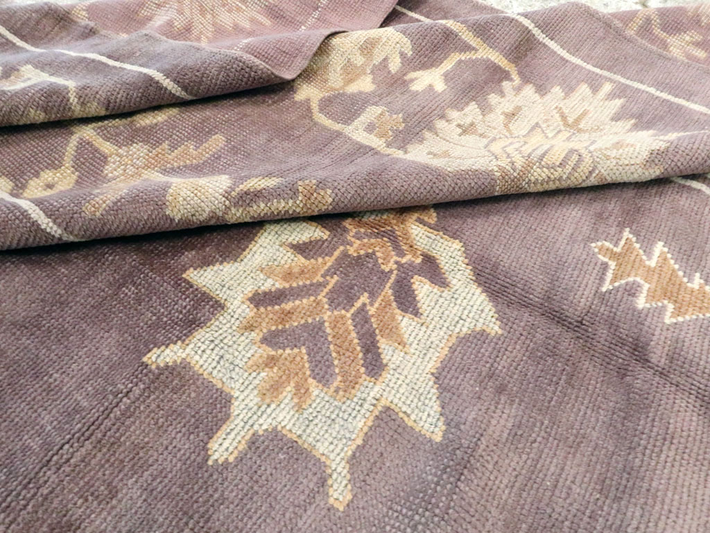 Vintage Turkish Oushak Carpet, No.18165 - Gsblank