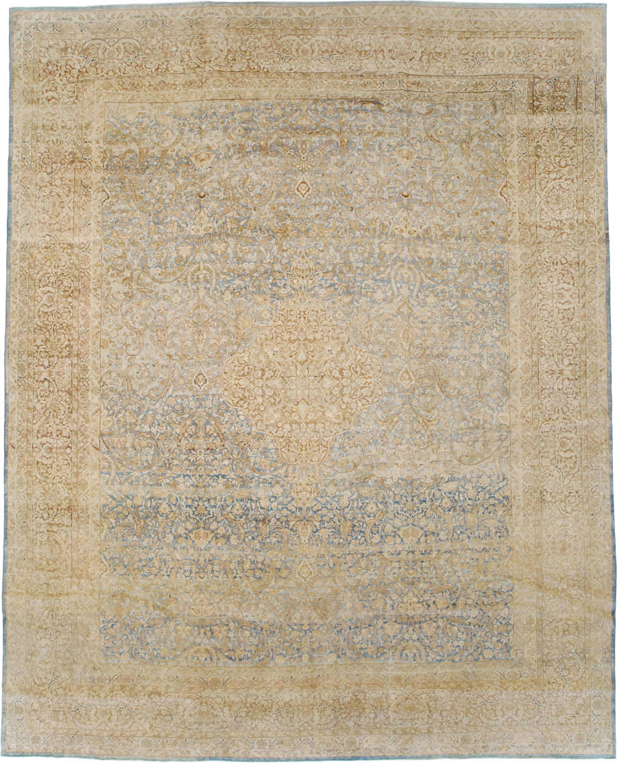 Antique Persian Lavar Kerman Carpet, No.18170 - Gsblank