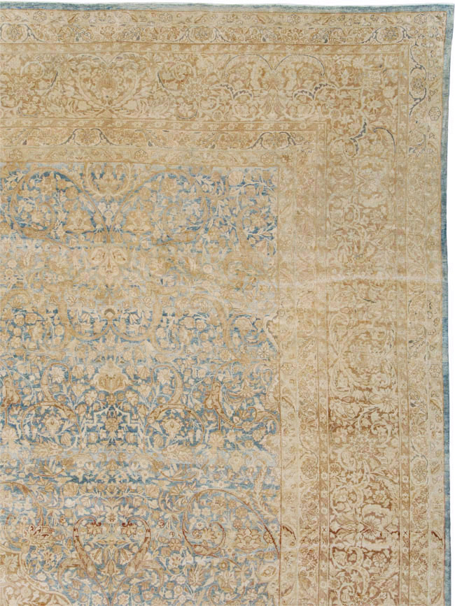 Antique Persian Lavar Kerman Carpet, No.18170 - Gsblank