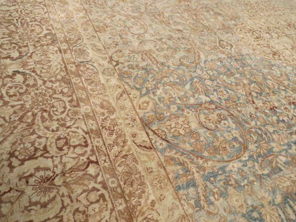 Antique Persian Lavar Kerman Carpet, No.18170 - Gsblank