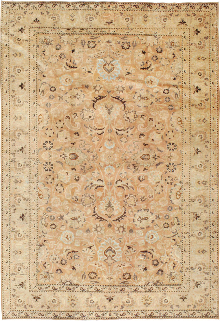 Antique Persian Mashad Carpet, No.18177 - Gsblank
