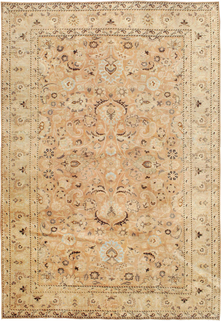 Antique Persian Mashad Carpet, No.18177 - Gsblank