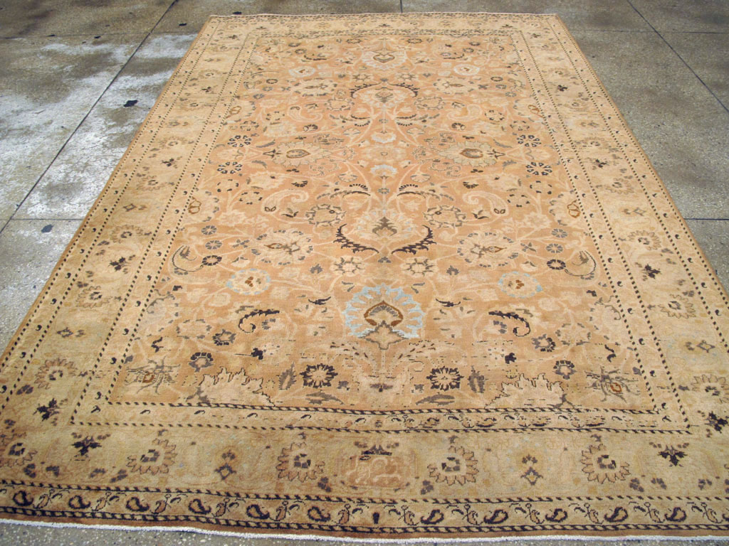 Antique Persian Mashad Carpet, No.18177 - Gsblank