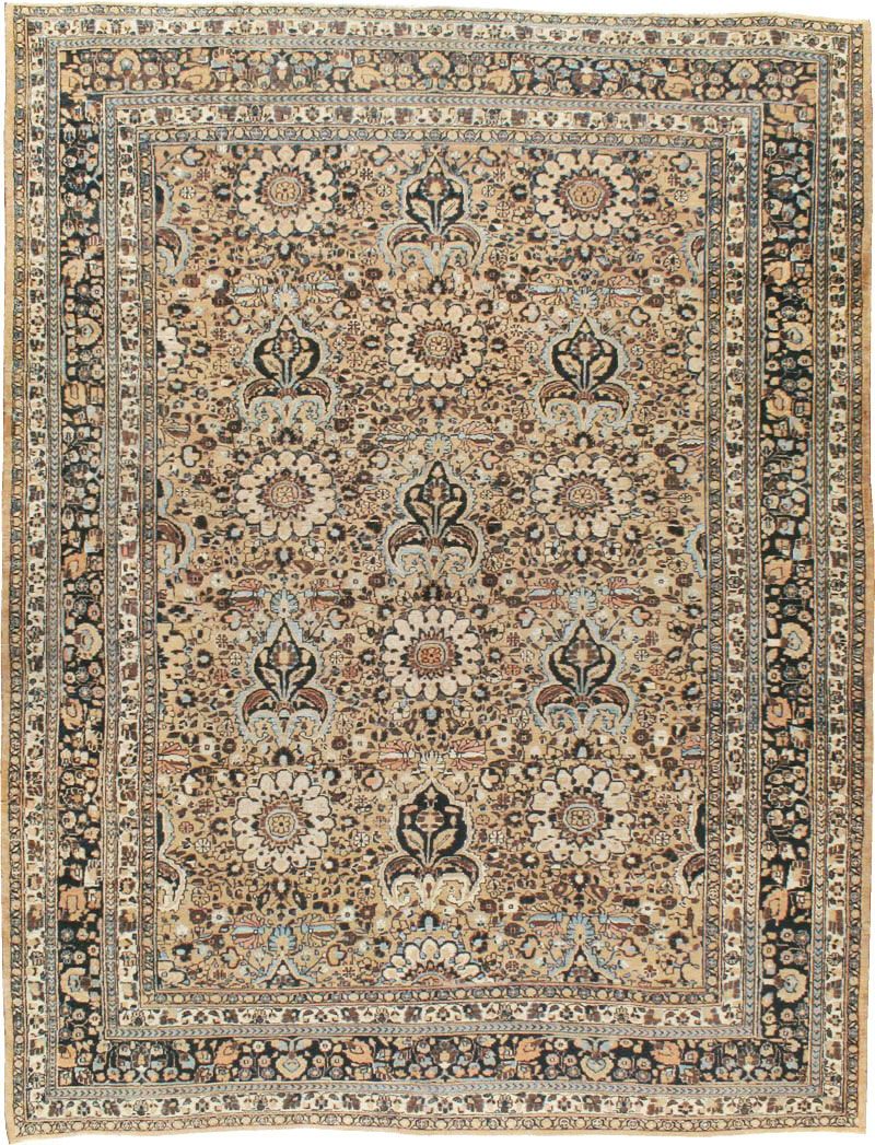 Antique Persian Mashad Carpet, No.18181 - Gsblank