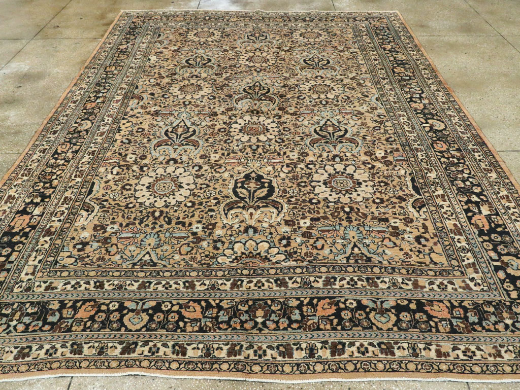 Antique Persian Mashad Carpet, No.18181 - Gsblank