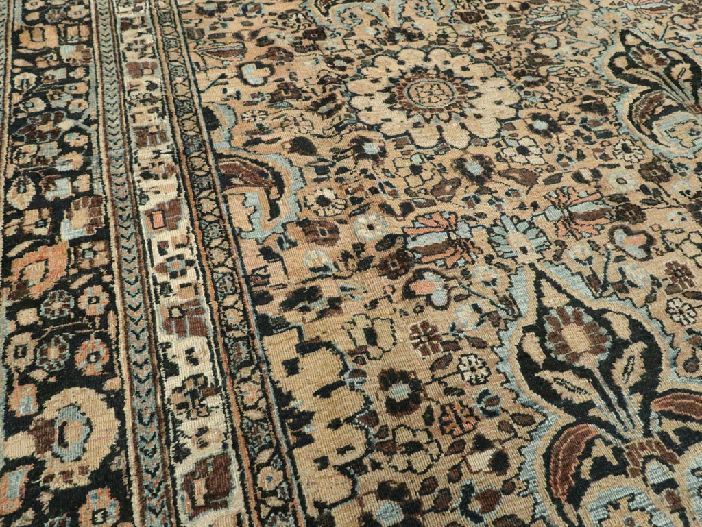 Antique Persian Mashad Carpet, No.18181 - Gsblank