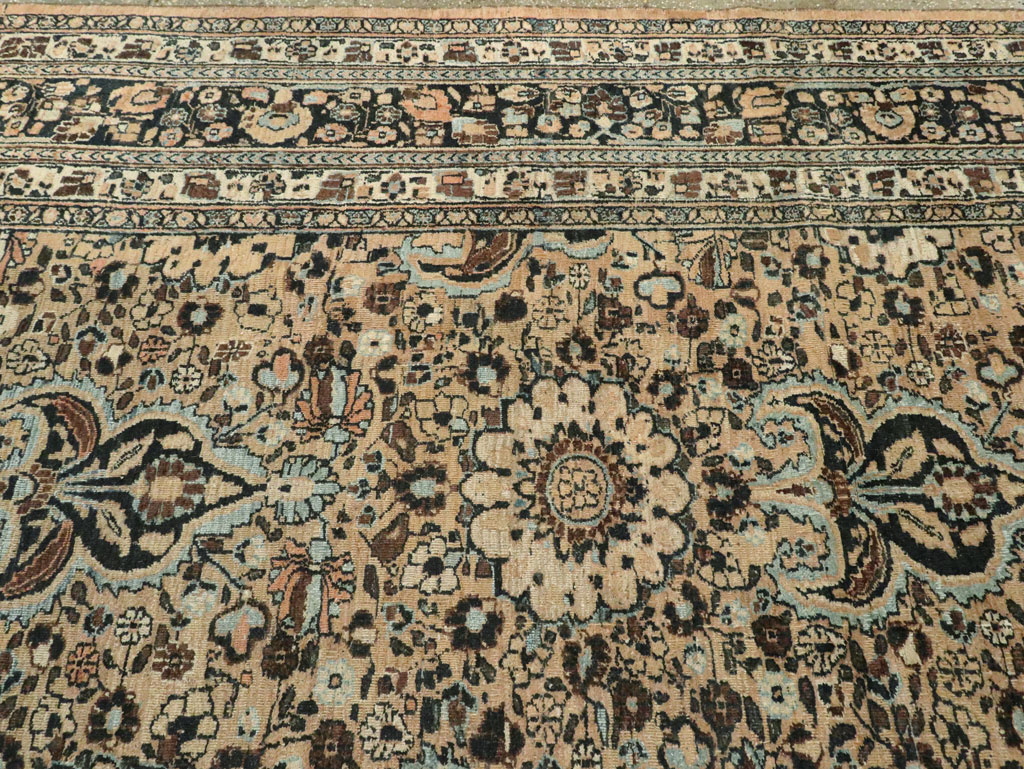Antique Persian Mashad Carpet, No.18181 - Gsblank