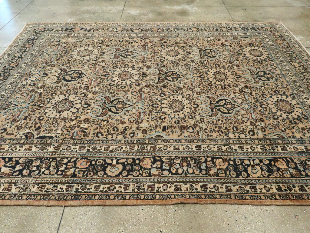 Antique Persian Mashad Carpet, No.18181 - Gsblank