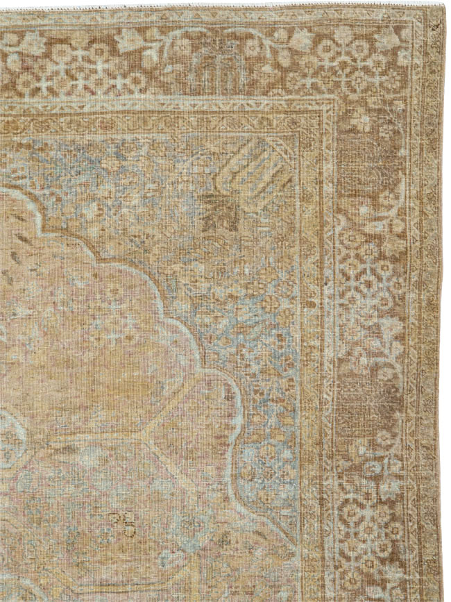 Antique Persian Tabriz Carpet, No.18187 - Gsblank