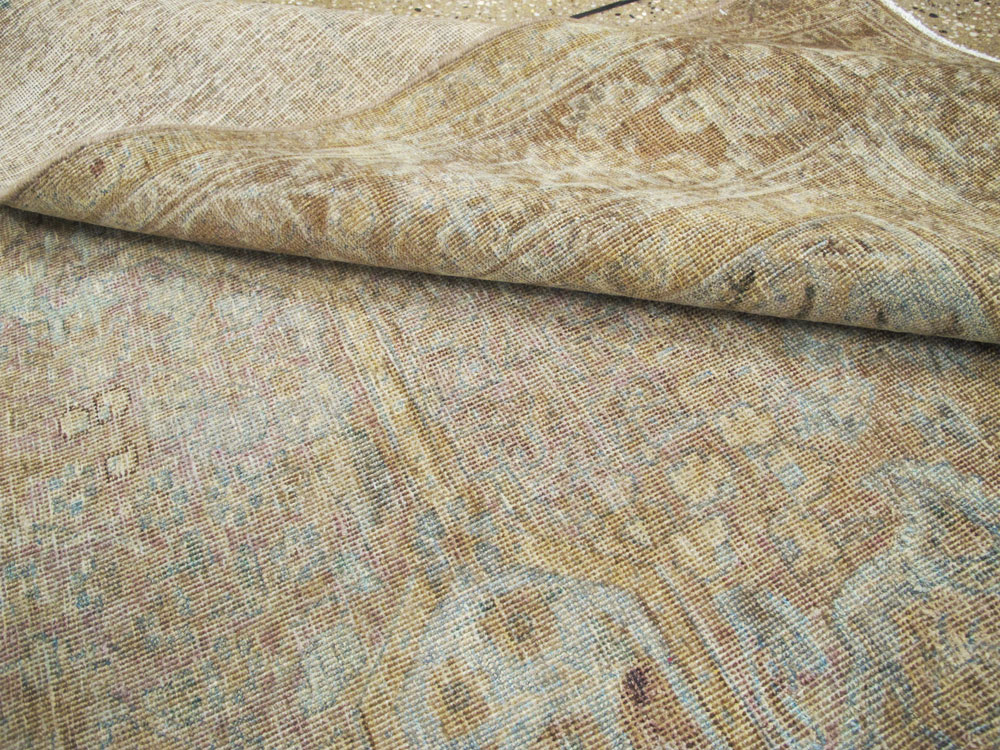 Antique Persian Tabriz Carpet, No.18187 - Gsblank