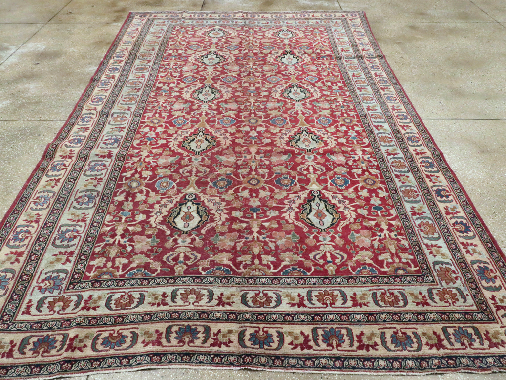 Antique Persian Khorassan Carpet, No.18188 - Gsblank