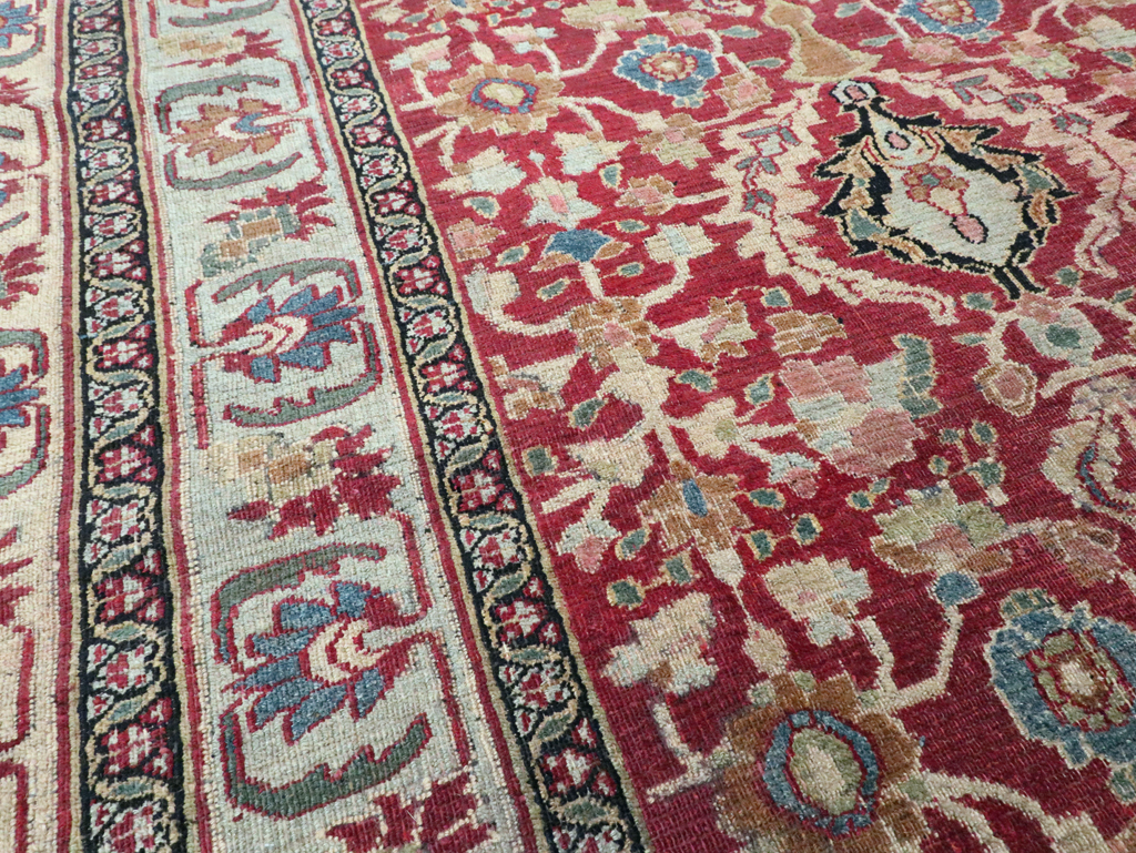 Antique Persian Khorassan Carpet, No.18188 - Gsblank