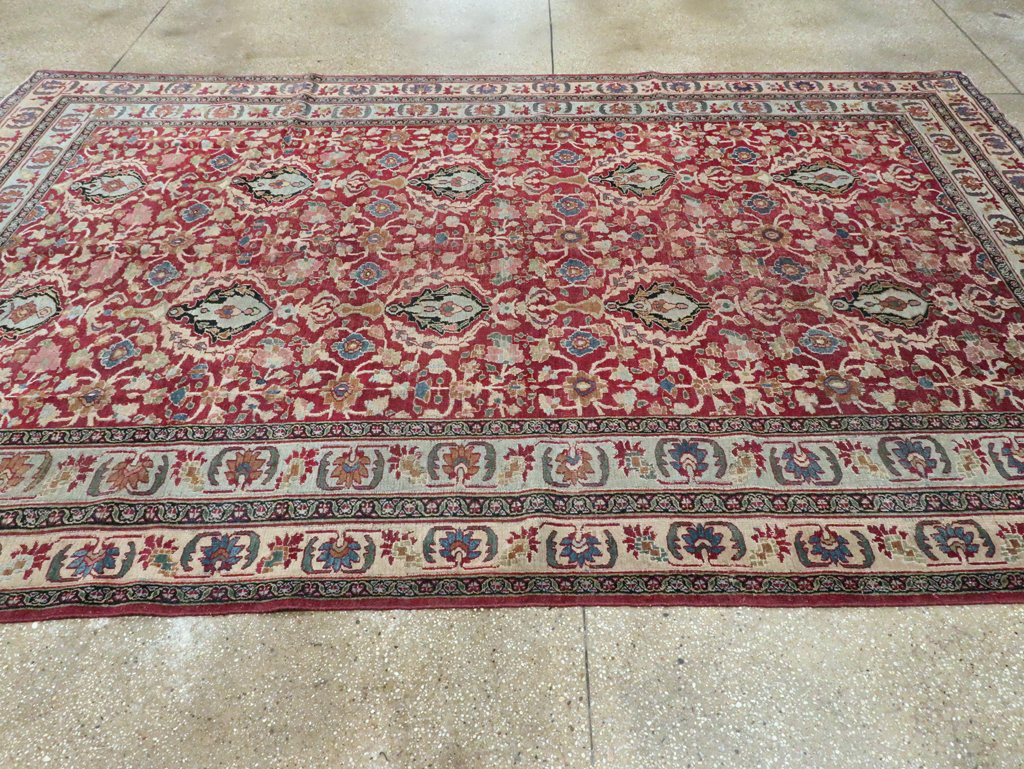 Antique Persian Khorassan Carpet, No.18188 - Gsblank