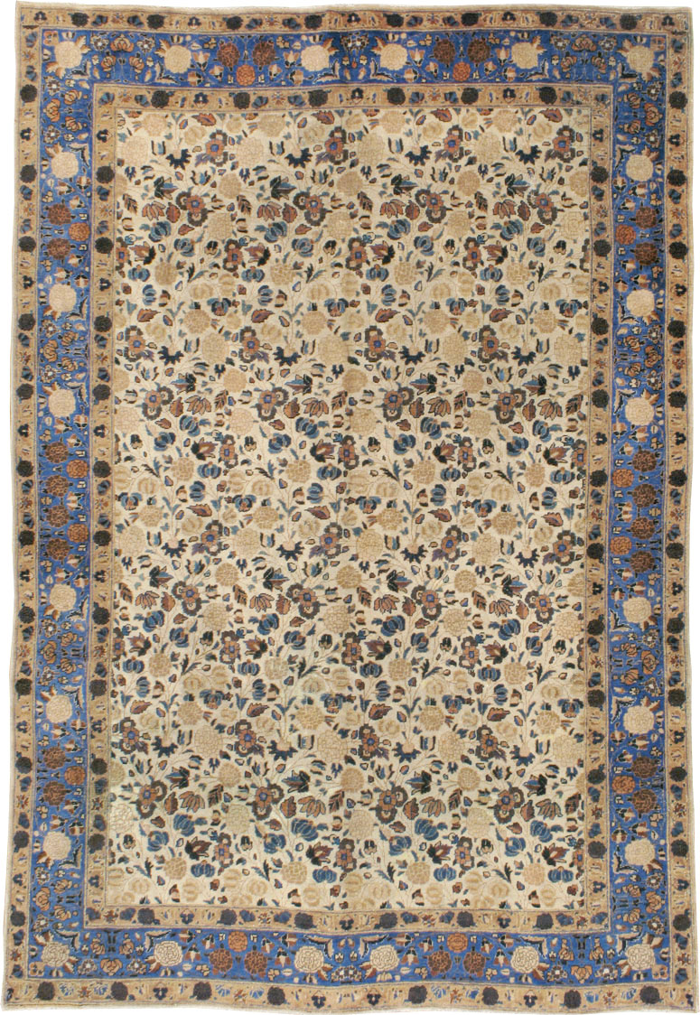 Antique Persian Tabriz Carpet, No.18196 - Gsblank