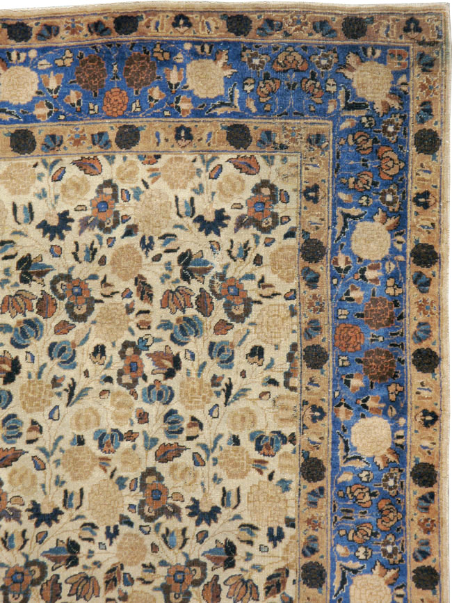 Antique Persian Tabriz Carpet, No.18196 - Gsblank