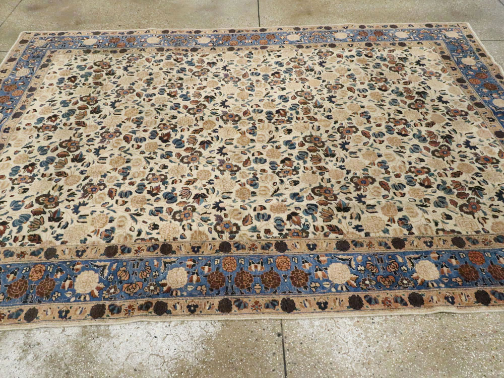 Antique Persian Tabriz Carpet, No.18196 - Gsblank