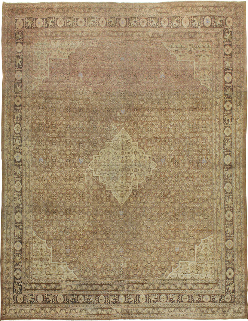 Antique Persian Tabriz Carpet, No.18201 - Gsblank