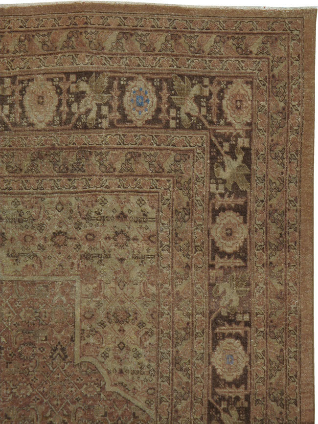 Antique Persian Tabriz Carpet, No.18201 - Gsblank