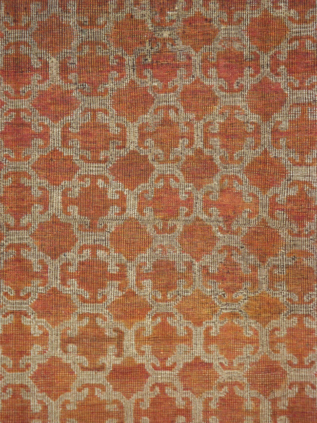 Vintage East Turkestan Khotan Carpet, No.18229 - Gsblank