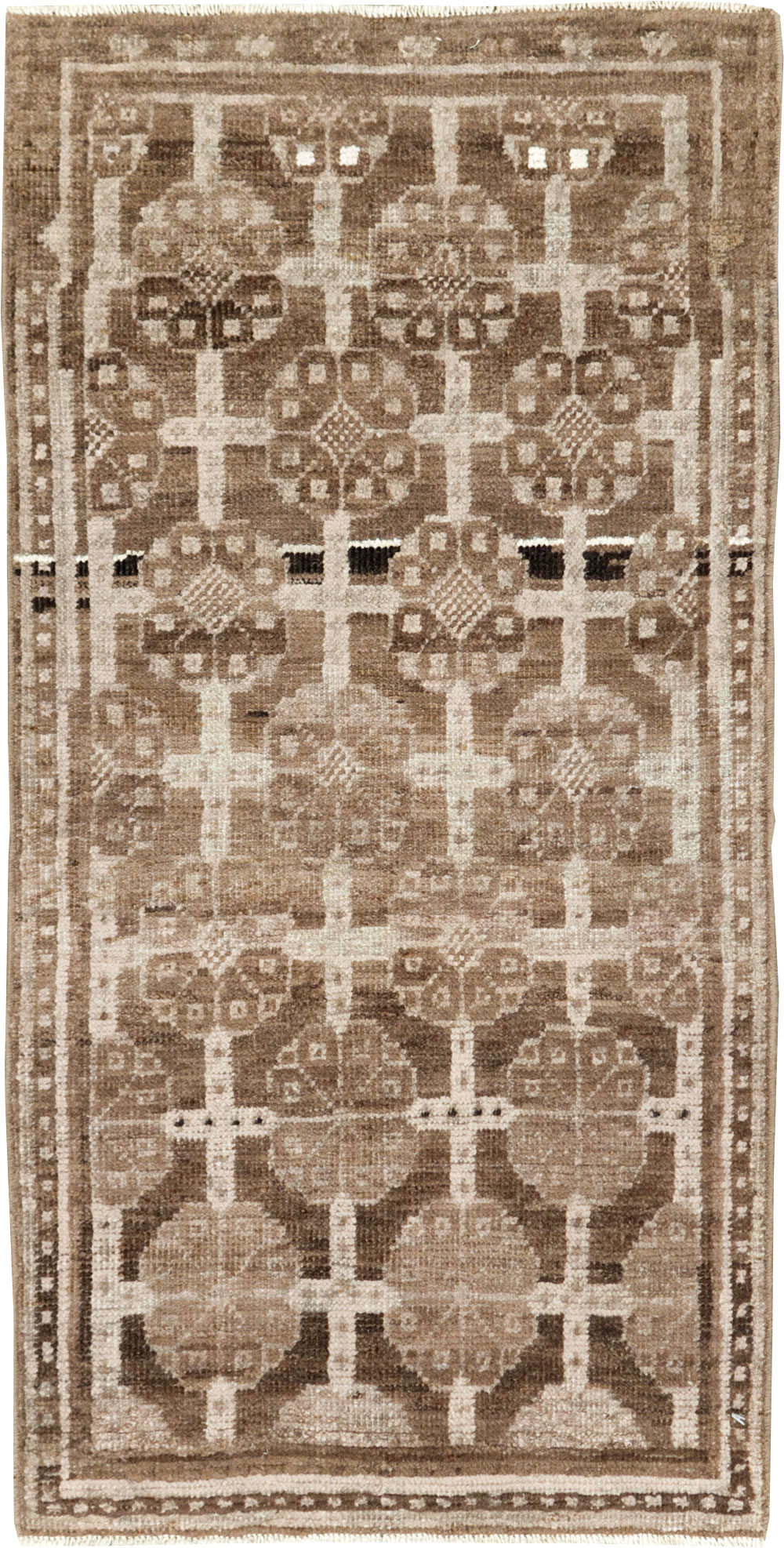 Antique East Turkestan Khotan Rug (Pair: 1 of 2), No.18240 - Gsblank