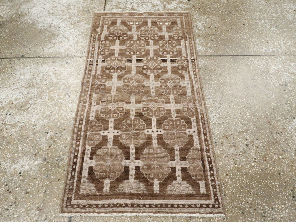 Antique East Turkestan Khotan Rug (Pair: 1 of 2), No.18240 - Gsblank