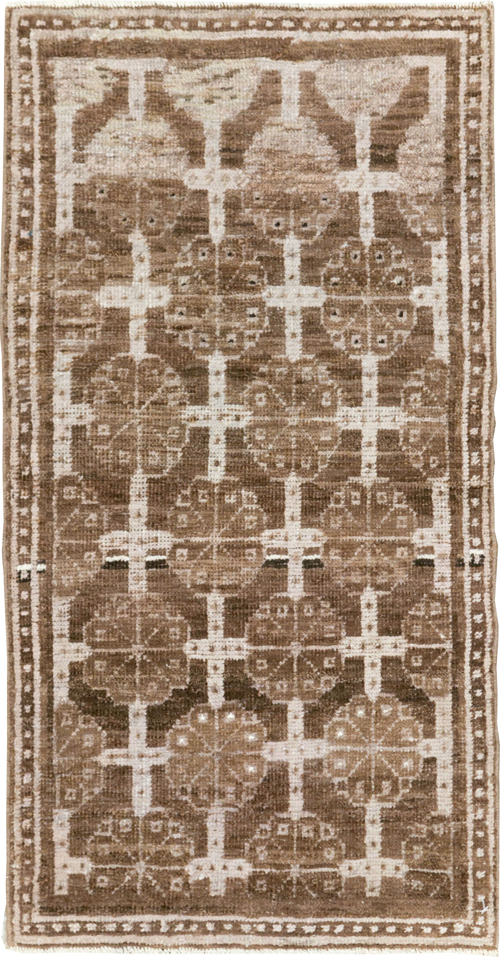 Antique East Turkestan Khotan Rug (Pair: 2 of 2), No.18241 - Gsblank