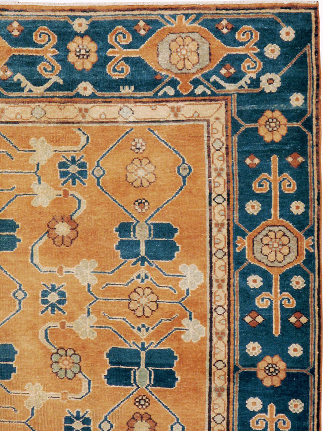 Antique Samarkand Carpet, No.18244 - Gsblank