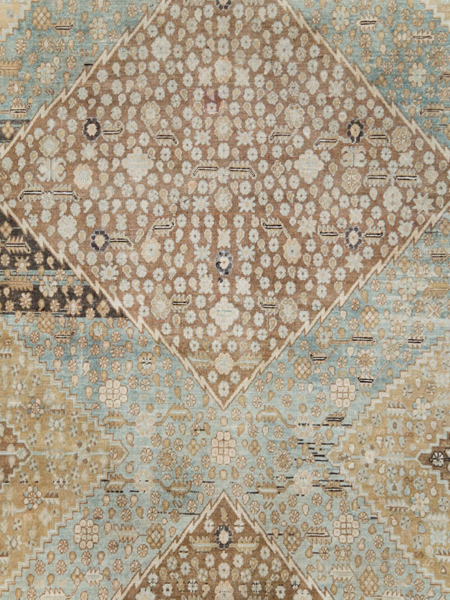 Antique East Turkestan Khotan Room Size Carpet, No.18250 - Gsblank