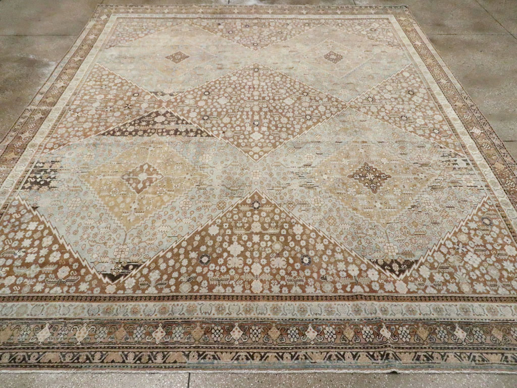 Antique East Turkestan Khotan Room Size Carpet, No.18250 - Gsblank