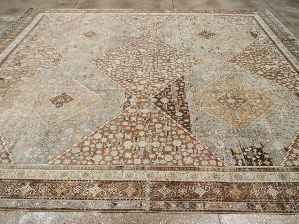 Antique East Turkestan Khotan Room Size Carpet, No.18250 - Gsblank