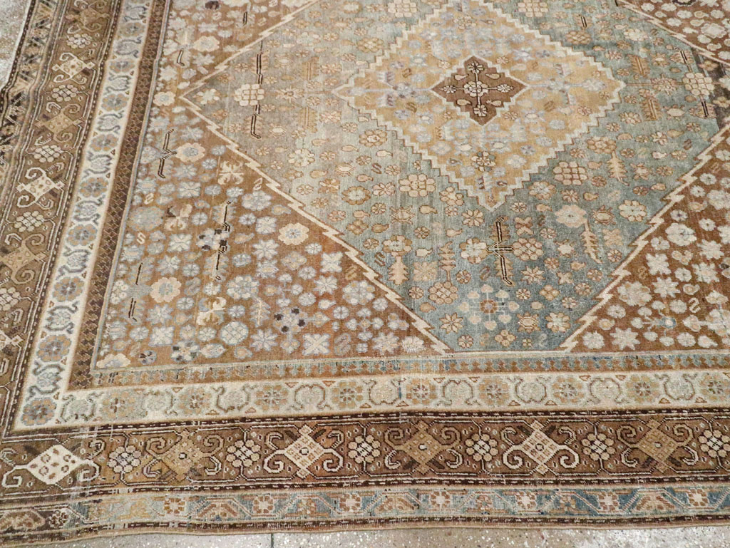 Antique East Turkestan Khotan Room Size Carpet, No.18250 - Gsblank