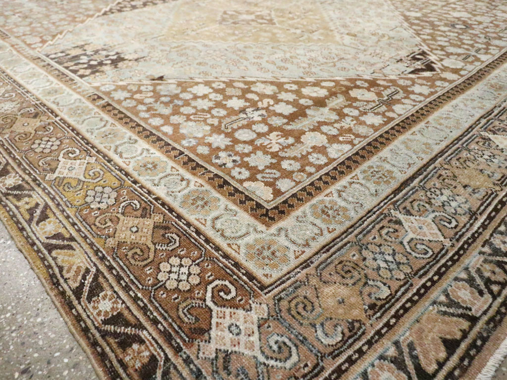 Antique East Turkestan Khotan Room Size Carpet, No.18250 - Gsblank