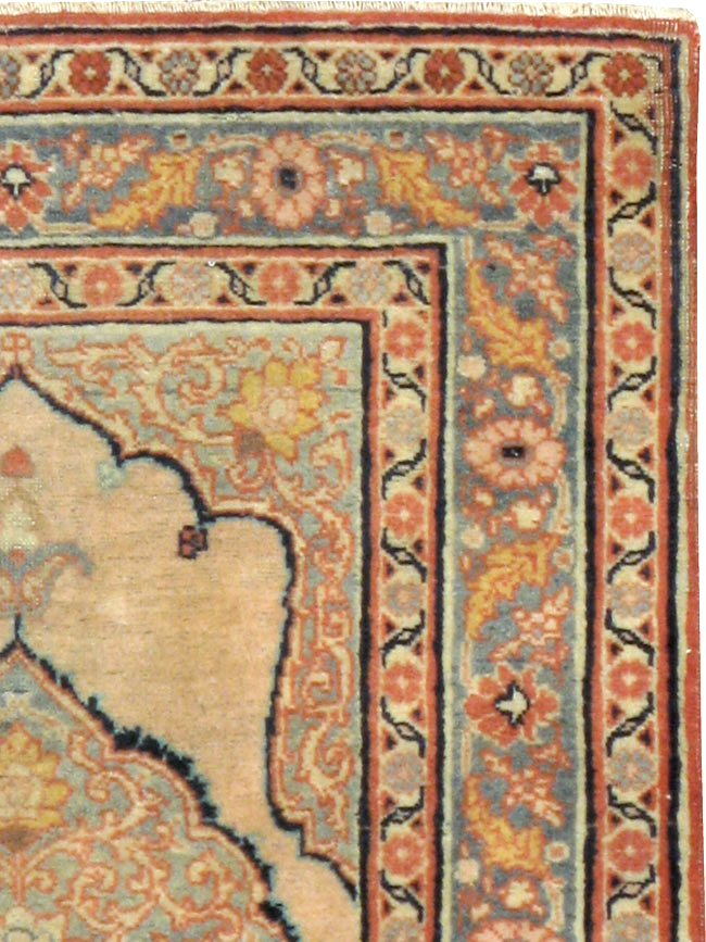 Antique Persian Tabriz Hagi Jalili Rug (Pair: 1 of 2), No.18254 - Gsblank