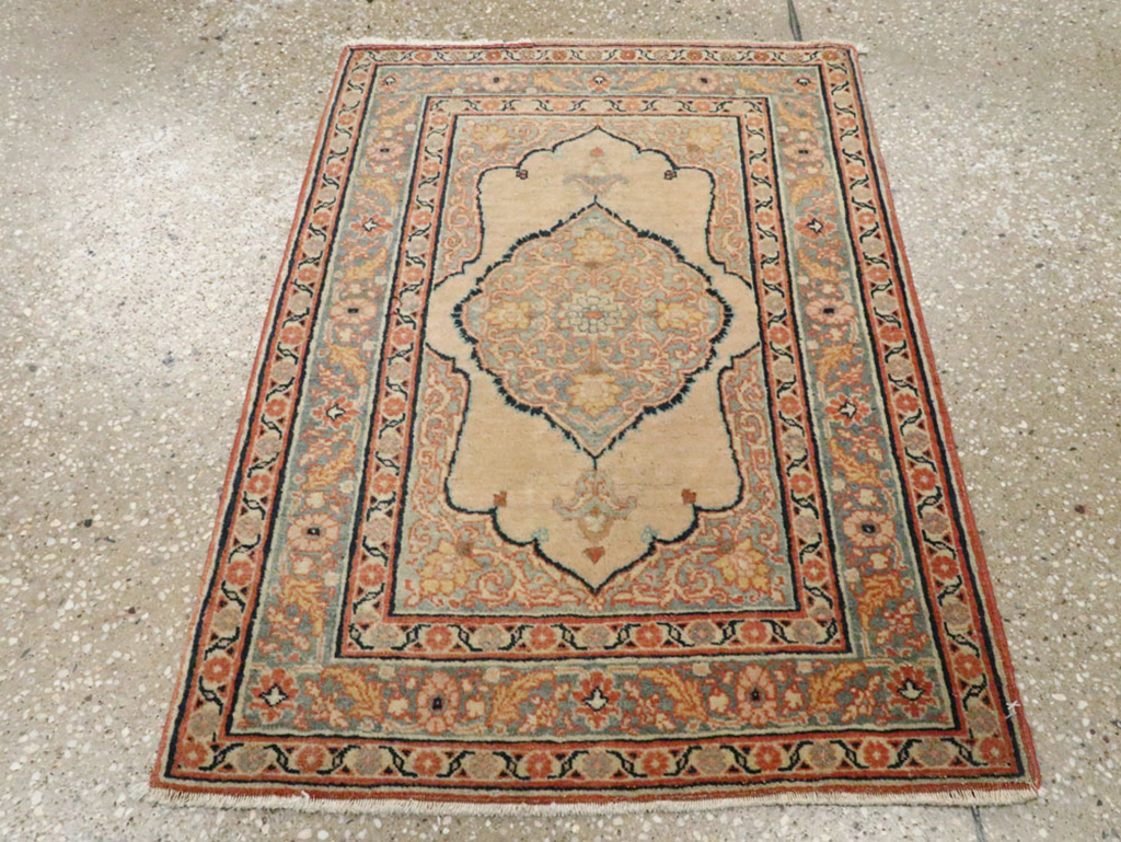 Antique Persian Tabriz Hagi Jalili Rug (Pair: 1 of 2), No.18254 - Gsblank