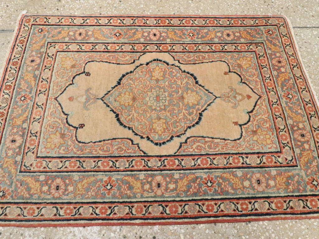 Antique Persian Tabriz Hagi Jalili Rug (Pair: 1 of 2), No.18254 - Gsblank