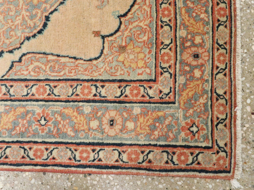 Antique Persian Tabriz Hagi Jalili Rug (Pair: 1 of 2), No.18254 - Gsblank