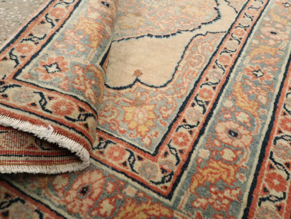 Antique Persian Tabriz Hagi Jalili Rug (Pair: 1 of 2), No.18254 - Gsblank