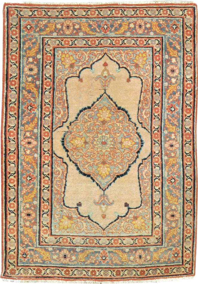 Antique Persian Tabriz Hagi Jalili Rug (Pair: 2 of 2), No.18255 - Gsblank