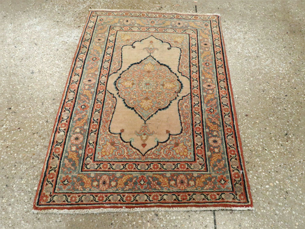 Antique Persian Tabriz Hagi Jalili Rug (Pair: 2 of 2), No.18255 - Gsblank