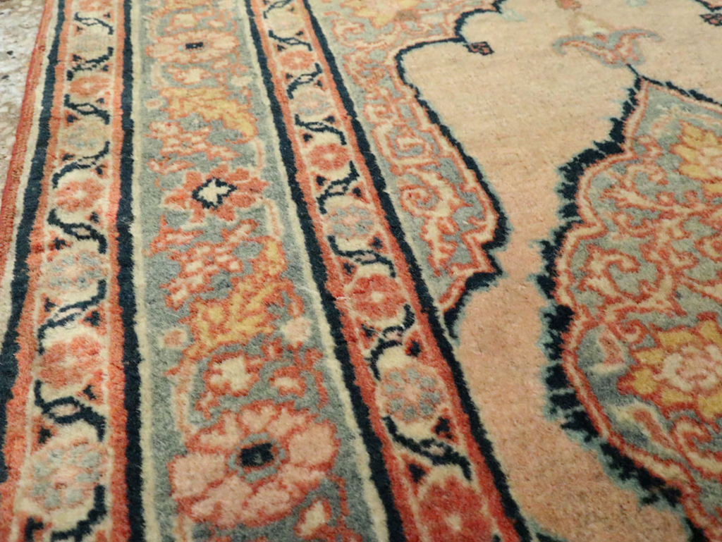Antique Persian Tabriz Hagi Jalili Rug (Pair: 2 of 2), No.18255 - Gsblank