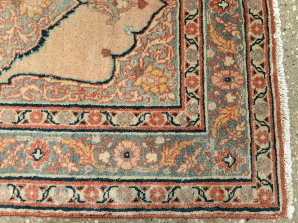 Antique Persian Tabriz Hagi Jalili Rug (Pair: 2 of 2), No.18255 - Gsblank