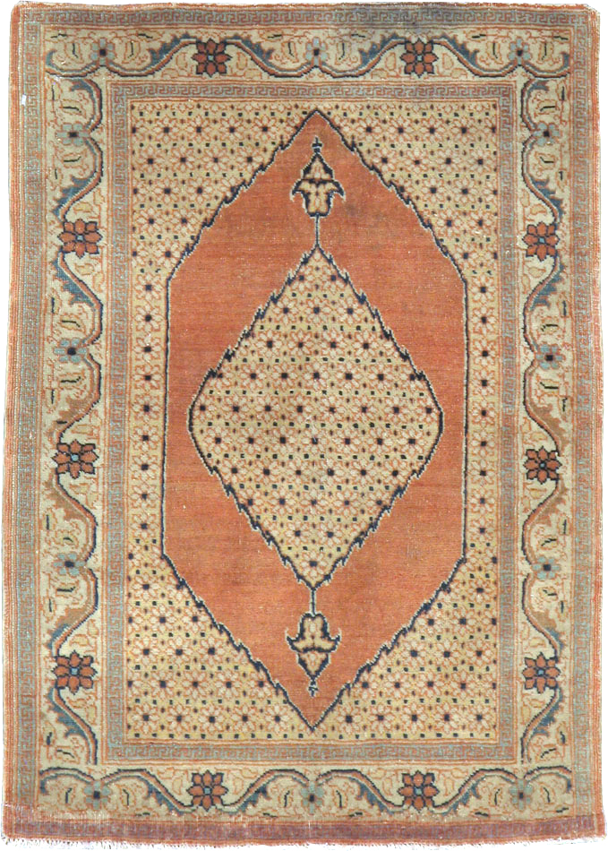 Antique Persian Tabriz Hagi Jalili Rug, No.18256 - Gsblank